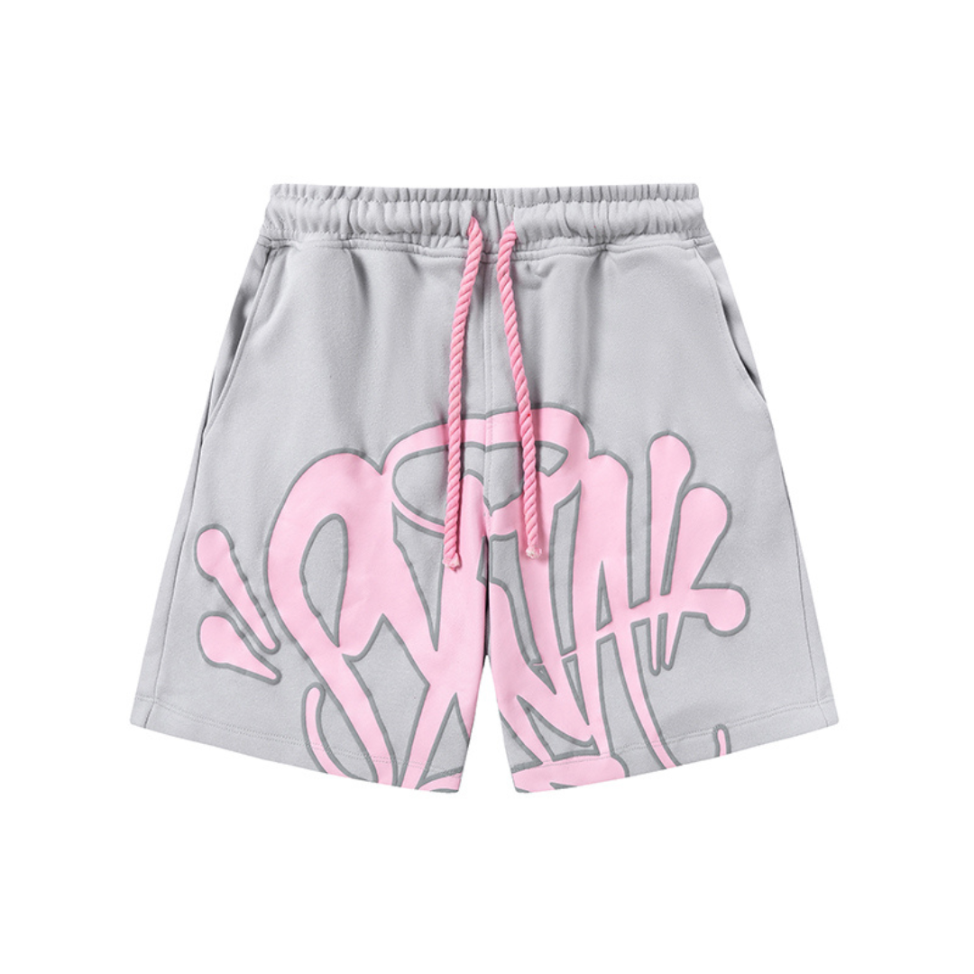 Syna World Grey Pink Short set