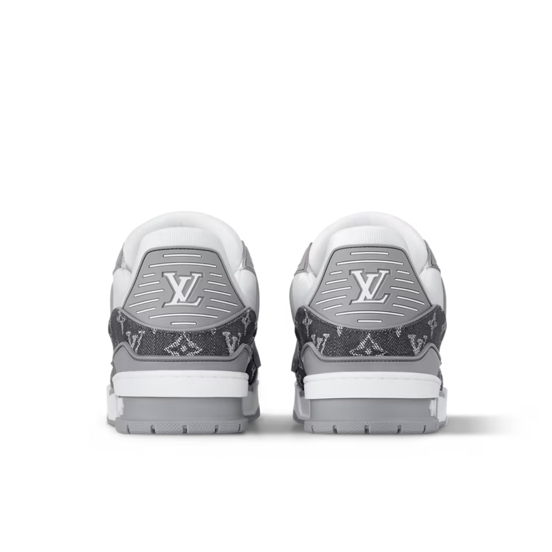 LV Monogram White Grey