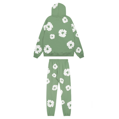 Denim Trs Green Tracksuit
