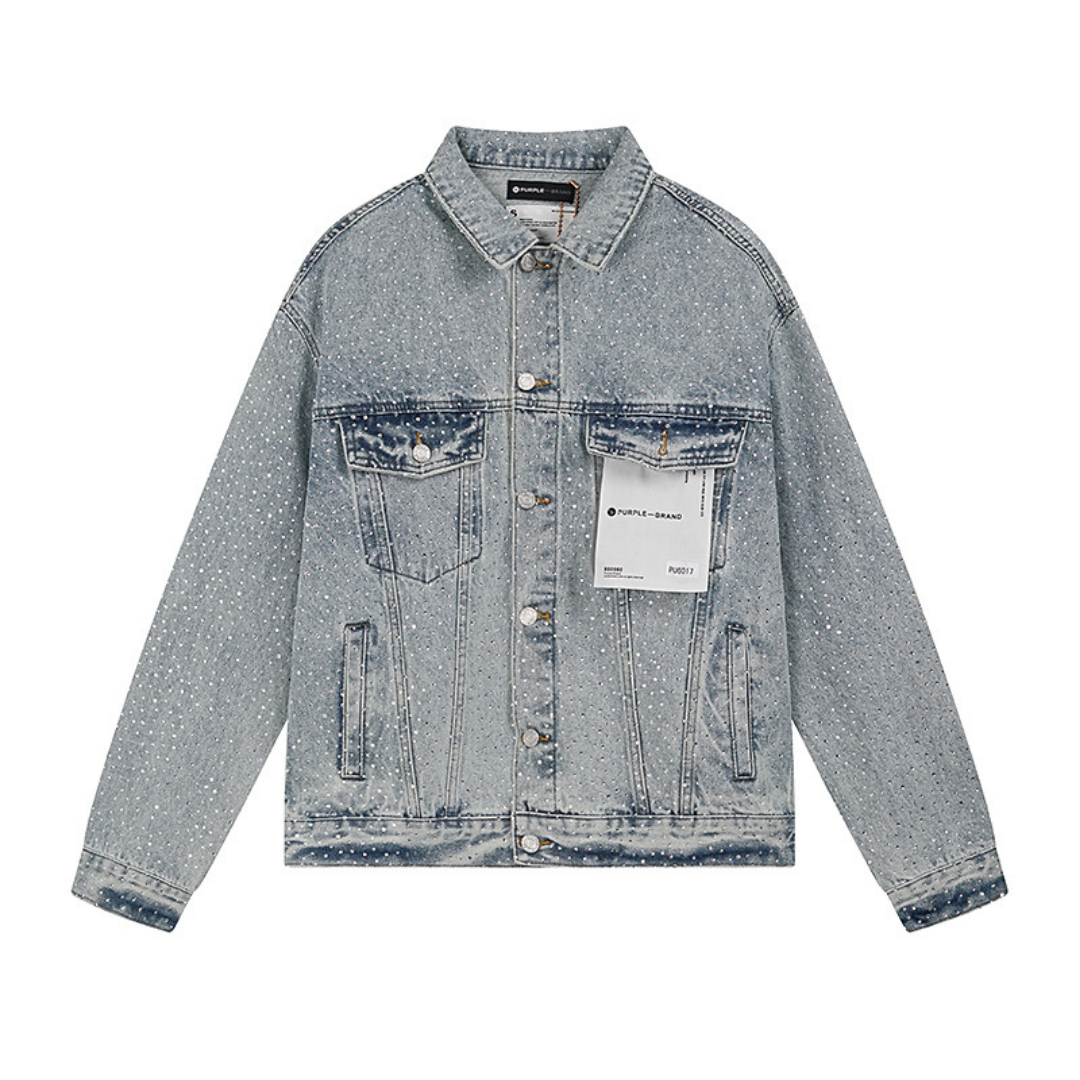 Purple Denim Jacket