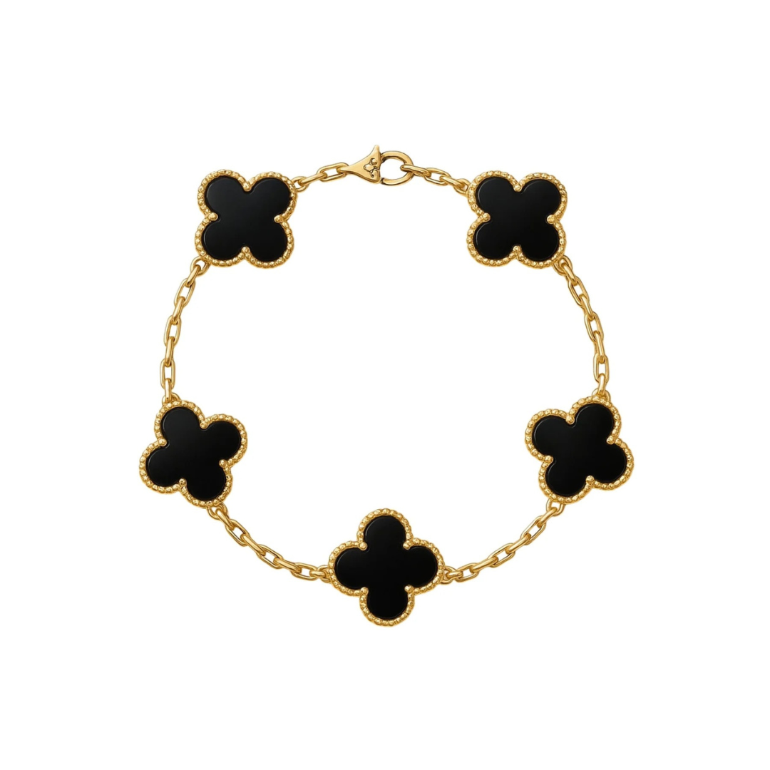 Chrome Monogram Bracelet