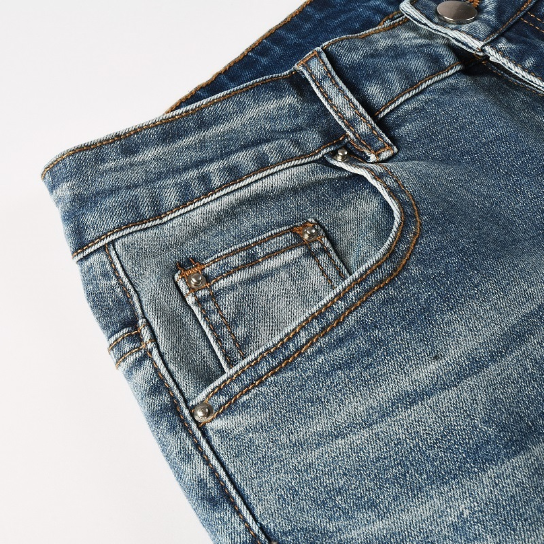 Blue Flare Jeans