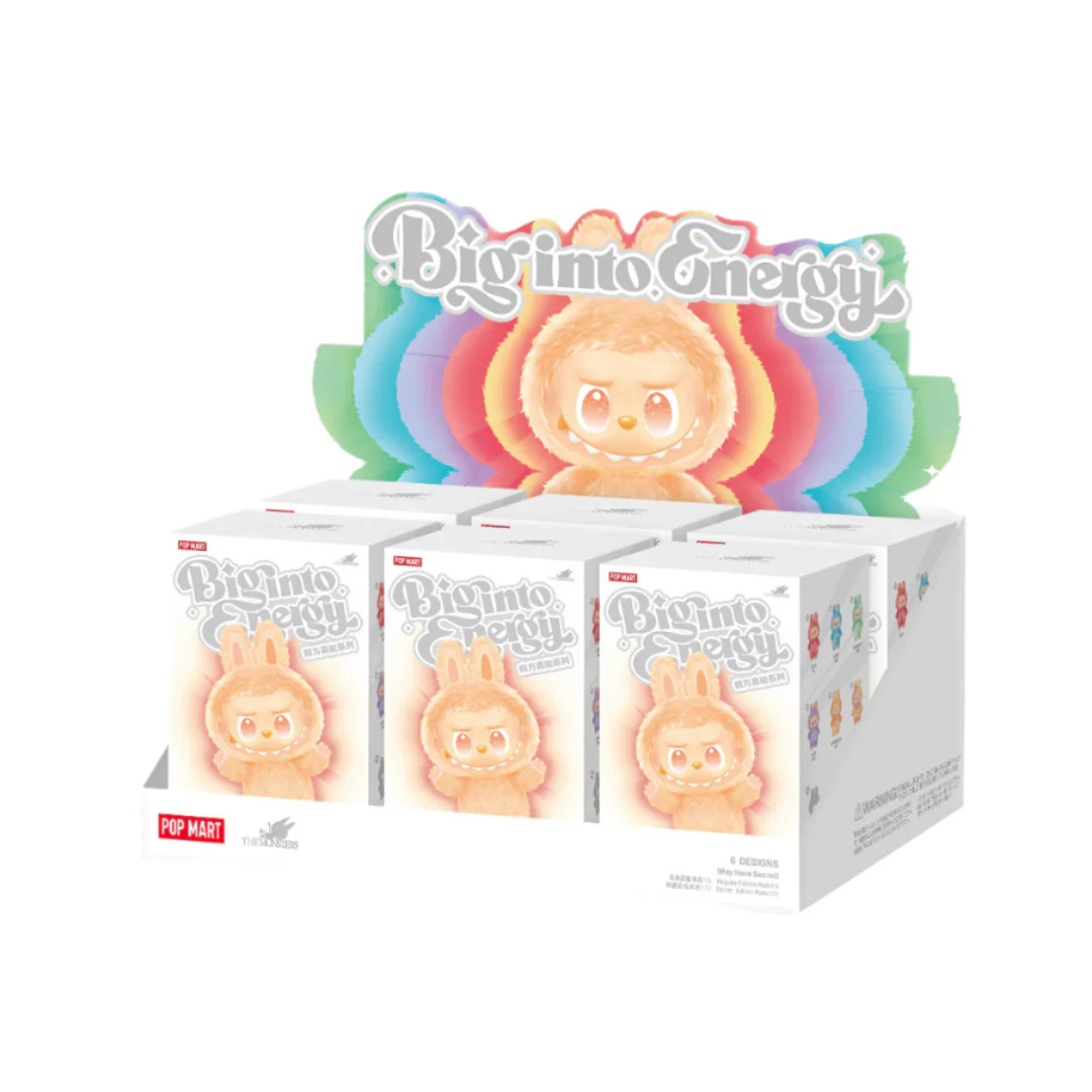 Pop Mart The Monsters Labubu "Big Into Energy" (6 Blind Box)