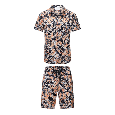 Monogram Short Set