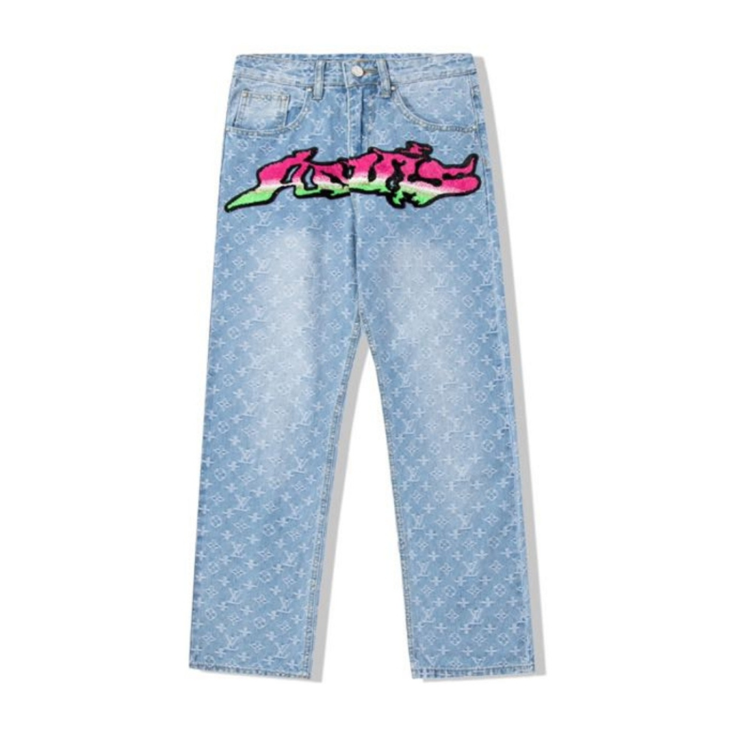 LV Monogram Jeans