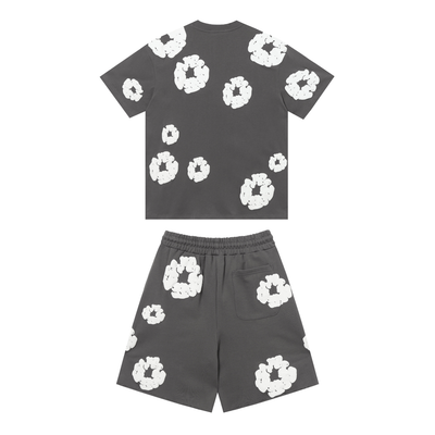 Denim Trs Carbon Short set