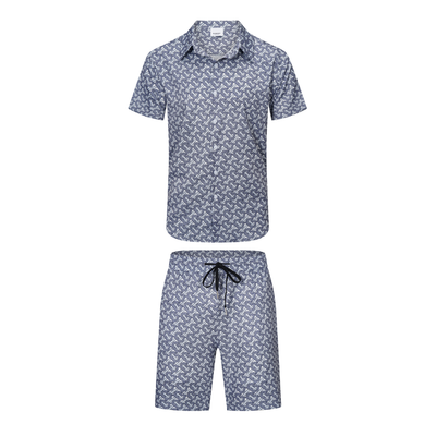 Monogram Short Set