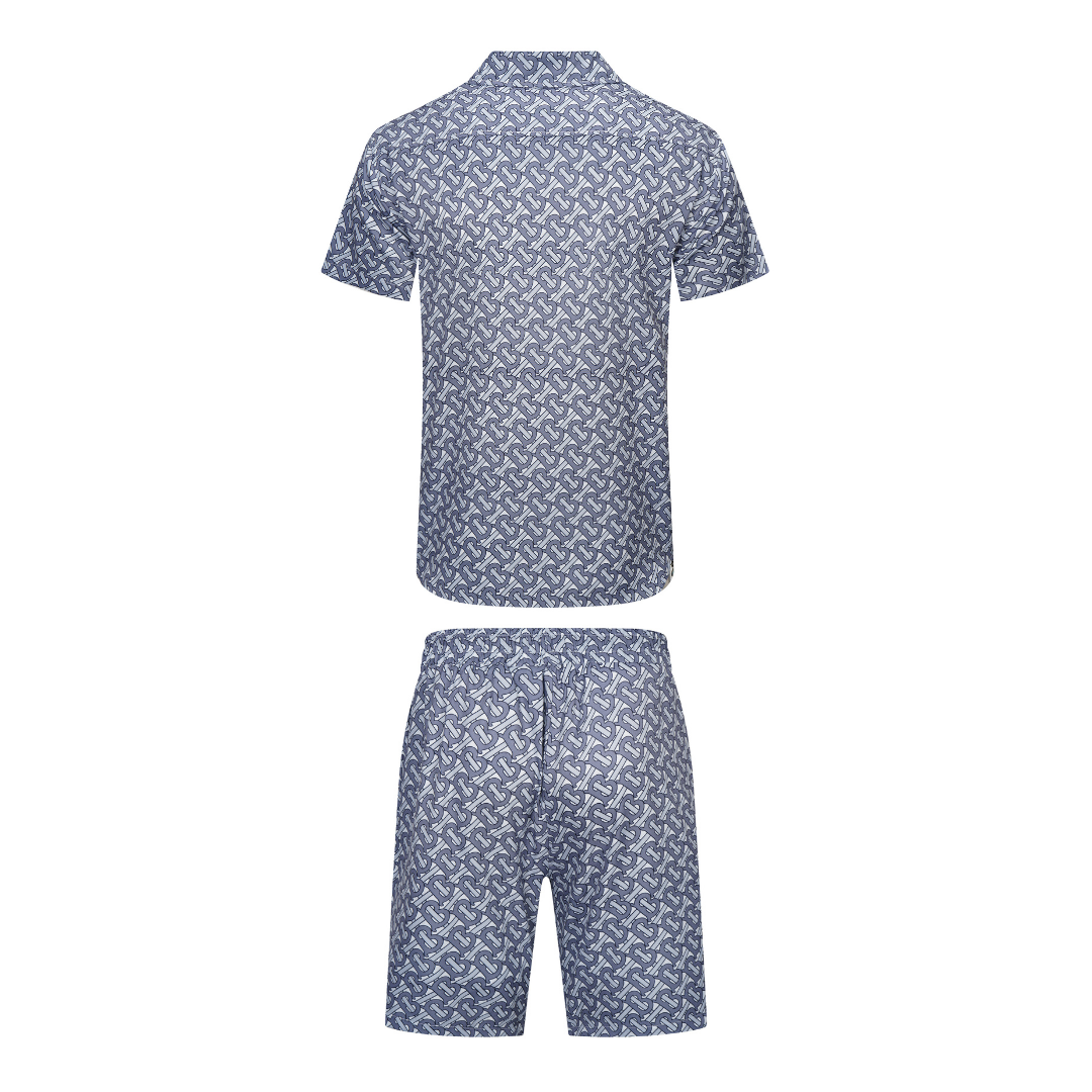 Monogram Short Set