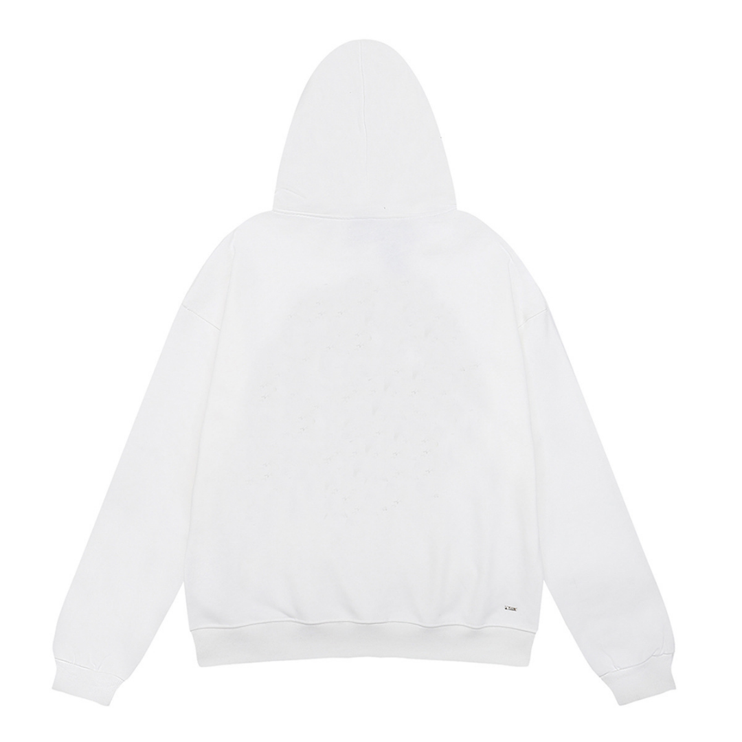 Amr Staggered Logo Hoodie