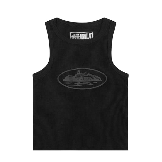 Alcatraz Triple Black Tank Top