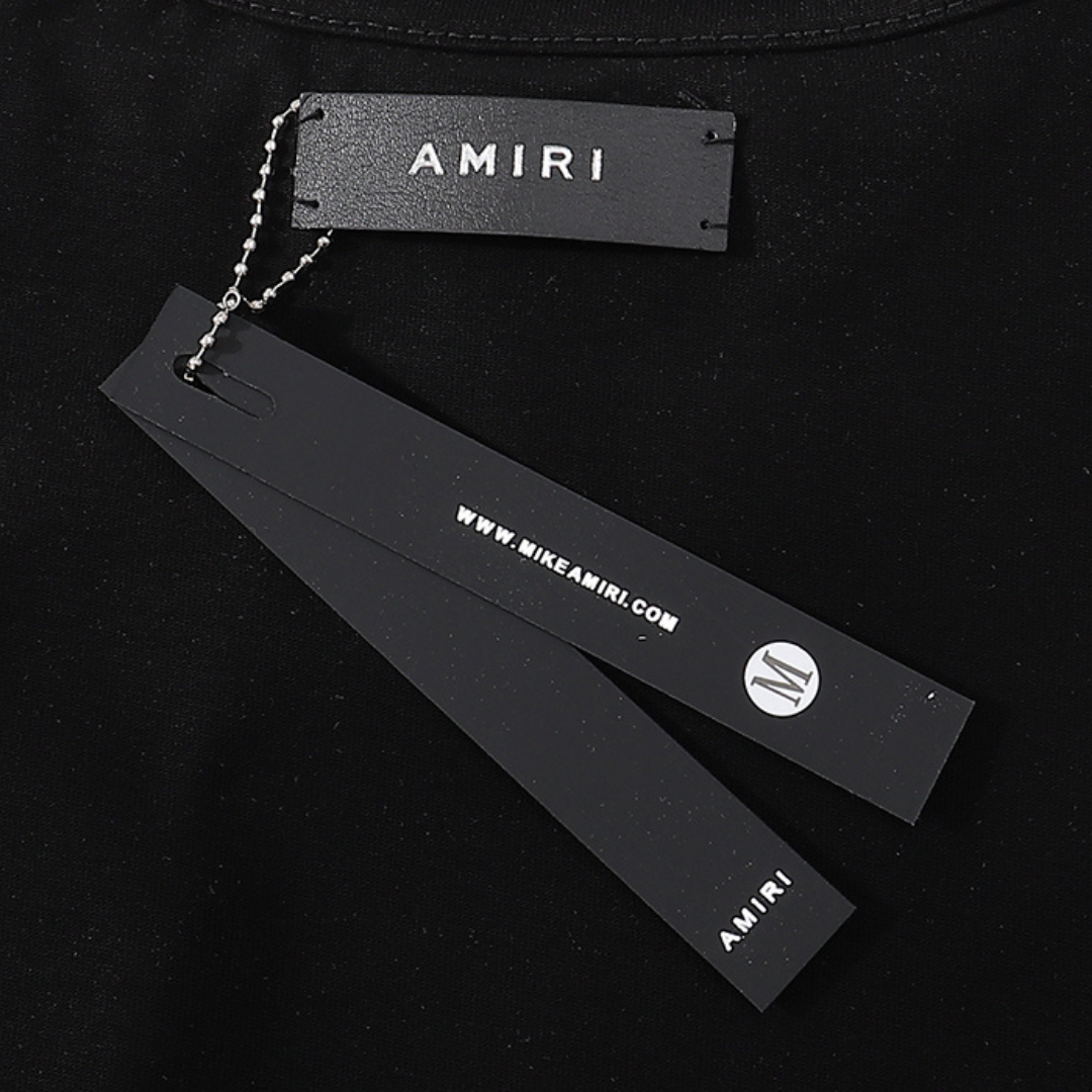 Amr M.A. Drip Collage T-shirt