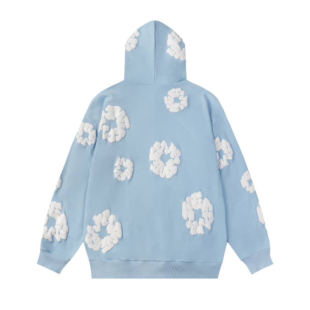 Denim Trs Baby Blue Set