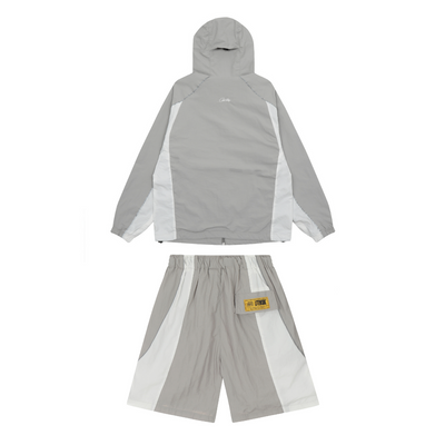Grey Windbreaker