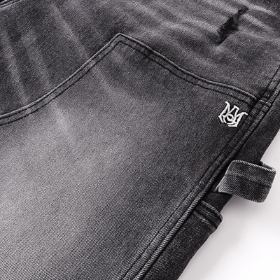 Amr Flared Black Jeans